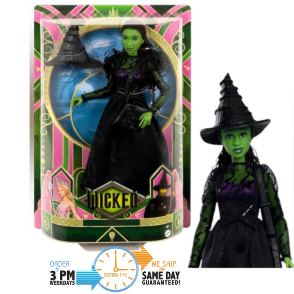 Wicked Elphaba doll NWT
